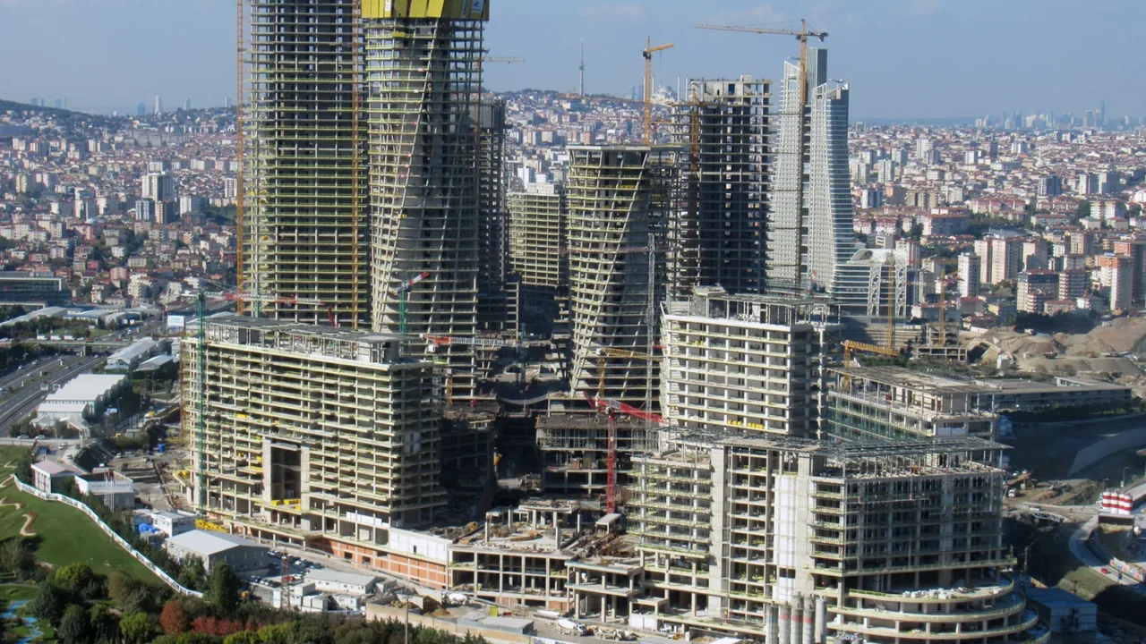Ataşehir ilçesinden bir görünüm