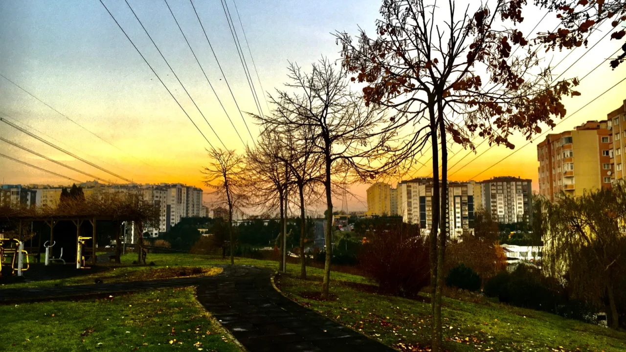 Başakşehir ilçesinden bir görünüm