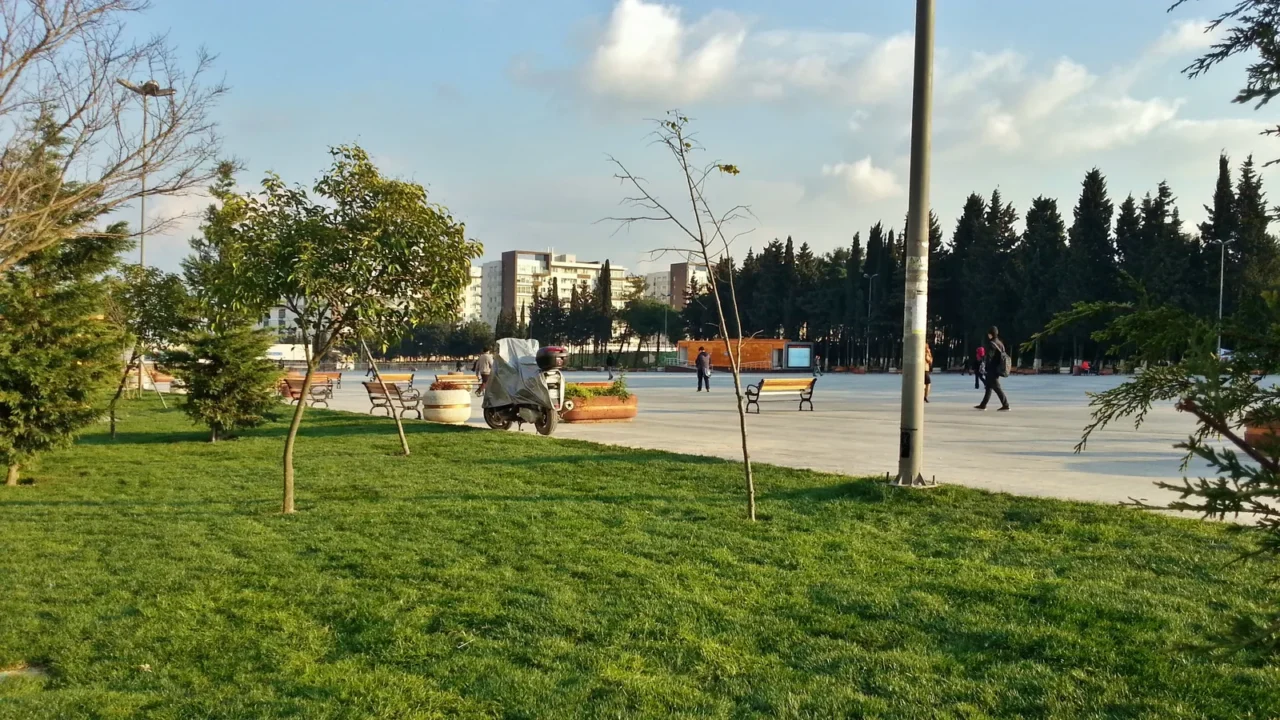 Beylikdüzü ilçesinden bir görünüm