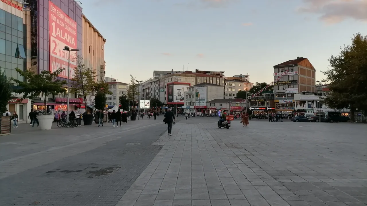 Esenler ilçesinden bir görünüm