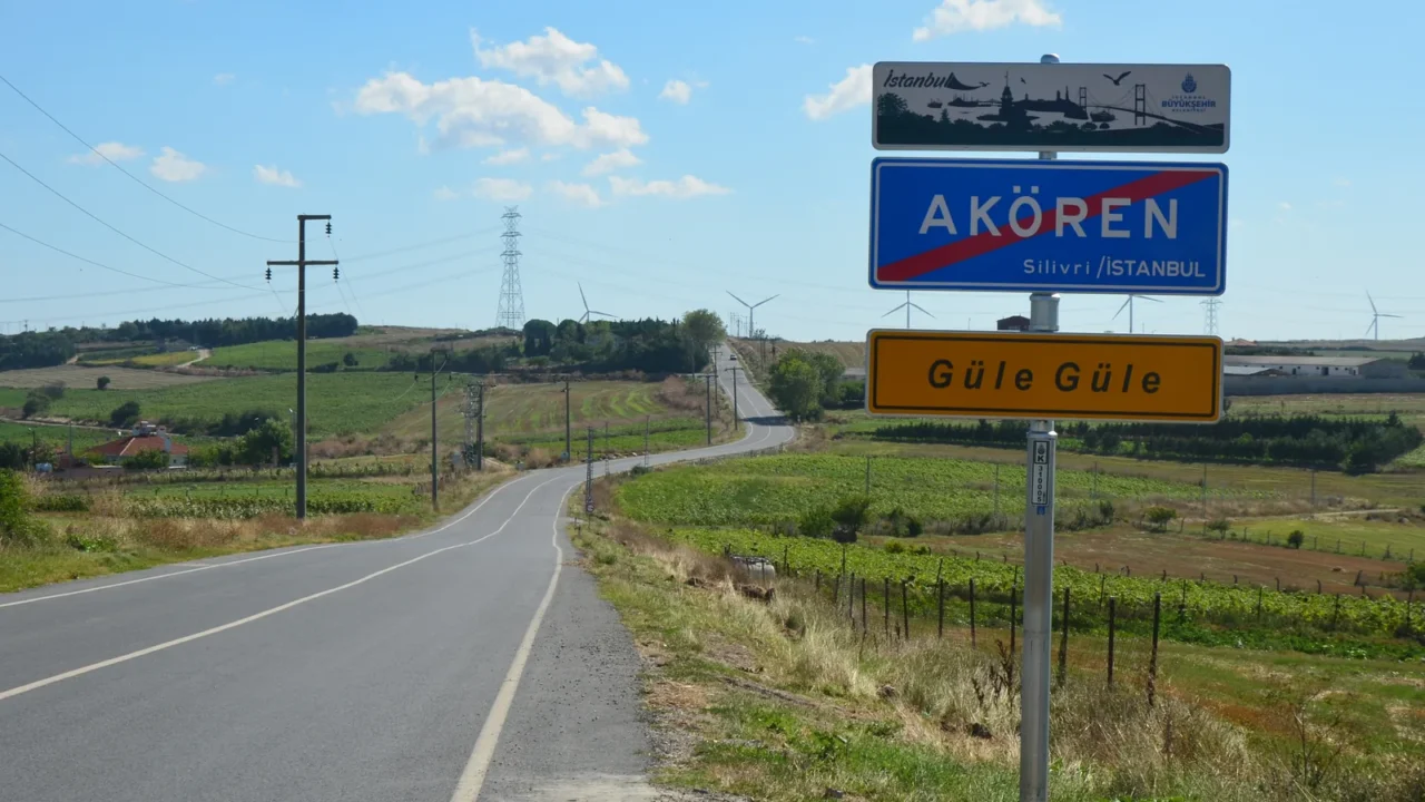 Silivri ilçesinden bir görünüm