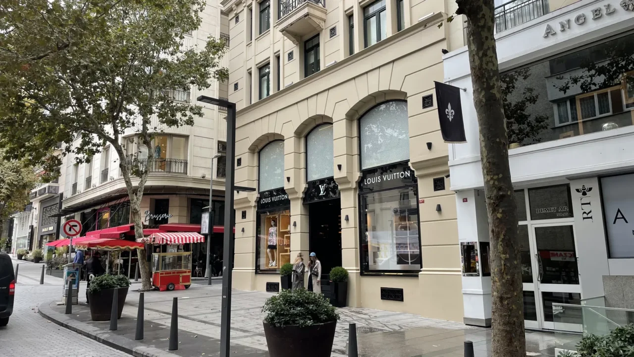 Şişli ilçesinden bir görünüm