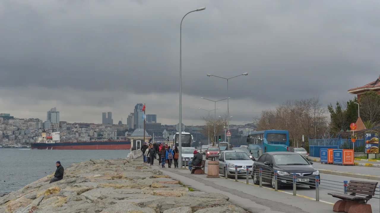 Üsküdar ilçesinden bir görünüm